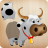 icon Puzzle 4 enfants - animaux 2.5.0