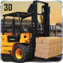 Cargo Forklift Operator 3D