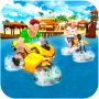 Kids Water Surfer Bike Rider