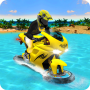 Water Surfer Motorbike Racer