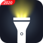 Bright LED flashlight icon