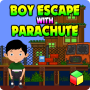 Best Escape - Boy Escape With Parachute