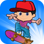Skateboard freestyle coureur de jogging runbot icon