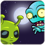 Small Alien vs Zombie