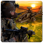 Helicopter Air Gunship Battle