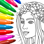 Coloring for girls and women