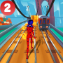 subway Lady Endless jump V3: cat runner noir jogos