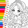 Doll Color: Princess Coloring