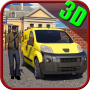 Postman Mail Delivery Van 3D