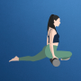 Flexion de massage en rouleau de mousse icon