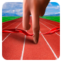 Finger Running Track 3D icon