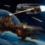 Spaceship Fighting Battle 3D