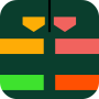 Couleurs angulaires icon